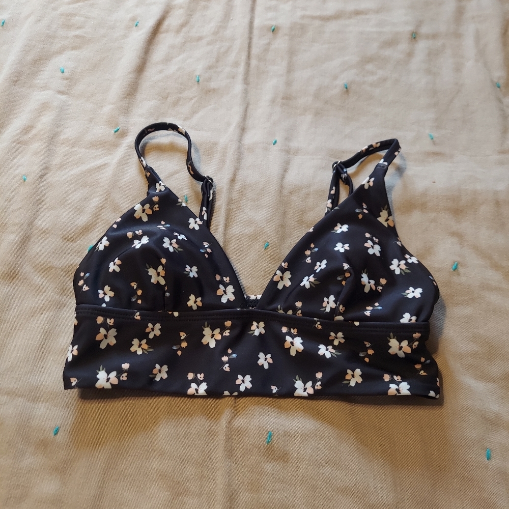 Aeropostale floral bikini top SzS